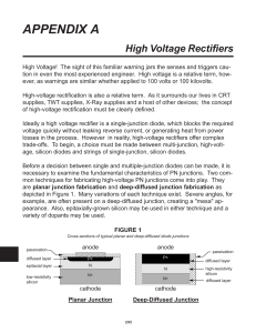 Appendix A - Voltage Multipliers, Inc.
