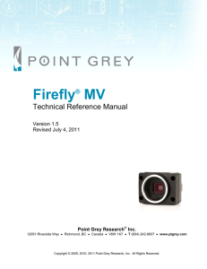 Firefly MV Technical Reference Manual