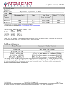 VA Matrix - Nations Direct Mortgage