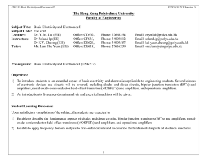 Subject Information - The Hong Kong Polytechnic University