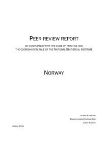 peer review report norway