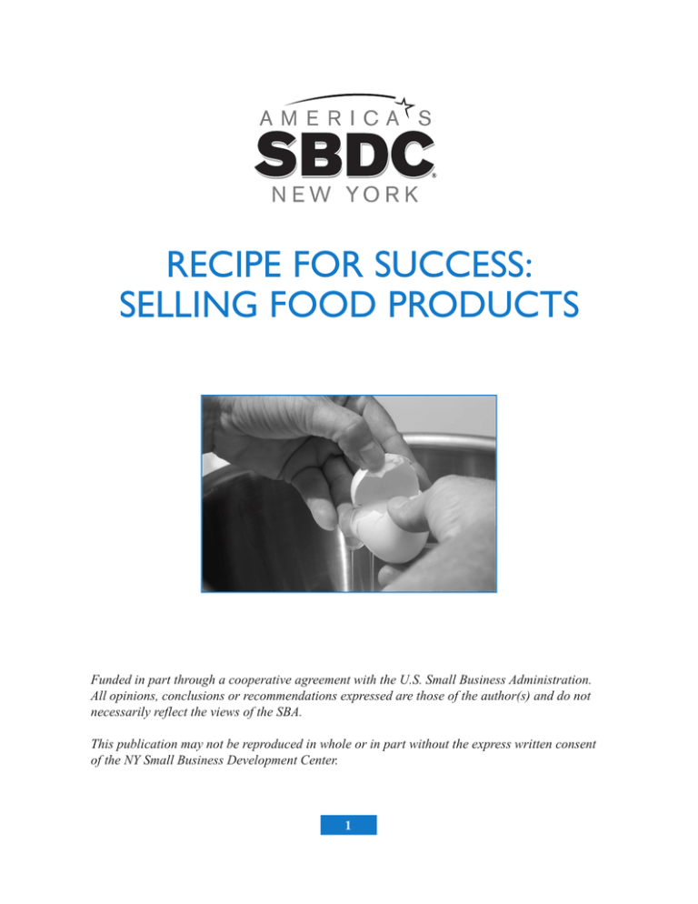 recipe-for-success-selling-food-products