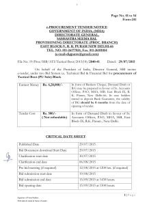 Page No. 01 to 54 Form-241 e-PROCUREMENT