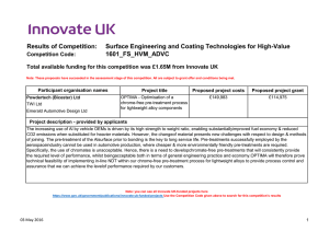 Surface Engineering and Coating Technologies for High