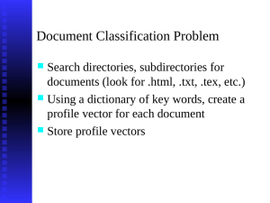 Mpi and document classification