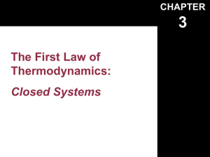 Chapter-3 First Law Closed Systems File