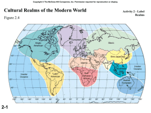 Cultural Realms of the Modern World