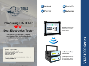 VTAS1000 Series - Sinters America