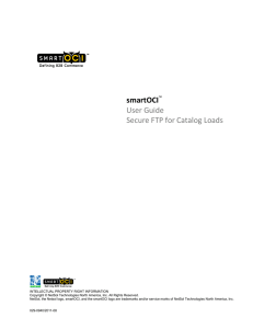 smartOCI User Guide - SFTP