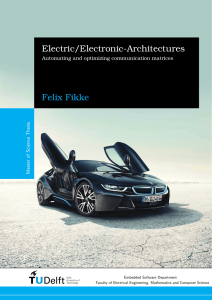 Masters Thesis: Electric/Electronic-Architectures