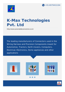Brochure - K-Max Technologies Pvt. Ltd