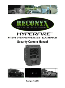 Security Camera Manual