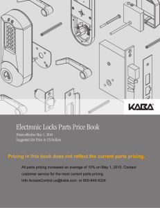 E-Plex Parts Price Book