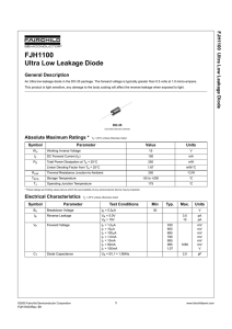 FJH1100 Datasheet - Mouser Electronics