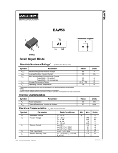 BAW56 Small Signal Diode