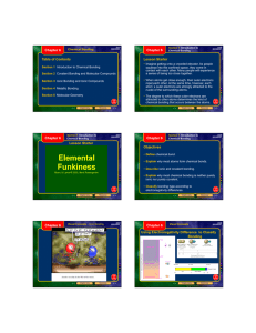 Table of Contents Chapter 6 Lesson Starter Chapter