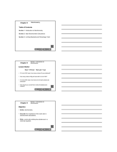 Ch 9 Pre-AP Chem ppt Handout