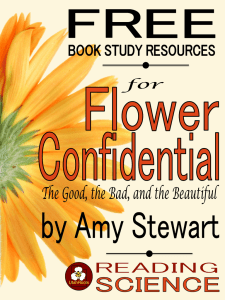 a free lesson plan on Flower Confidental
