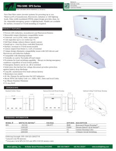 SPS Specification