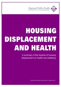 Housing Displacement and Health