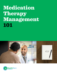 Medication Therapy Management 101