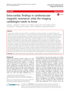 Extra-cardiac findings in cardiovascular magnetic resonance: what