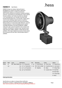 Specifications are subject to change without notification