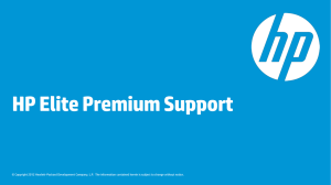 HP Elite Premium Support