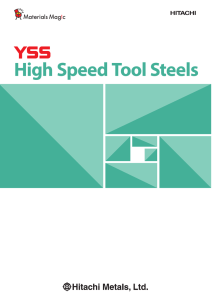 YSS High Speed Tool Steels