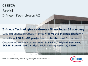 CEESCA Rovinj Infineon Technologies AG