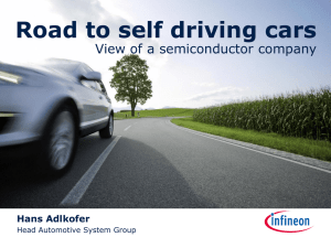 Road to self driving cars