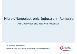 Micro-/Nanoelectronic Industry in Romania