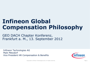 Infineon Global Compensation Philosophy