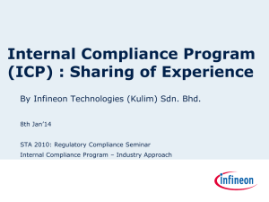 Internal Compliance Program