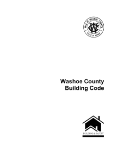 Washoe County Building Code