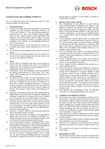 Terms and Conditions of Delivery (PDF 166.03 kB)