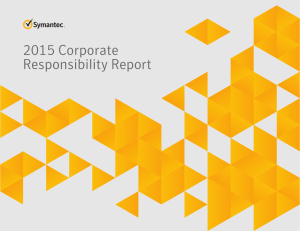 2015 Corporate Responsibility Report