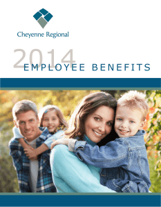 employee benefits - Cheyenne Regional Medical Center