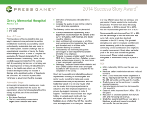 Grady Memorial Hospital - Resources