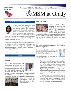 MSM at Grady - Morehouse School of Medicine