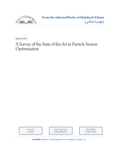 A Survey of the State of the Art in Particle Swarm Optimization