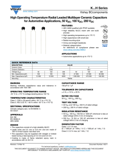 K...H Series Datasheet