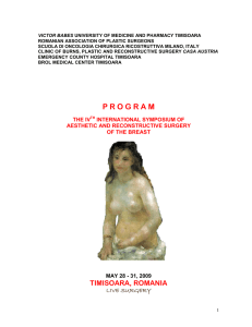 The Scientific Program of the Symposium 2009