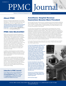 View Newsletter - PPMC Physicians Professional Management Corp