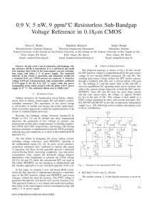 0p9-V-5-nW-9-ppm-per-deg-C-Resistorless-Sub-Bandgap