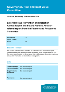 Annual Report and Future Planned Activity