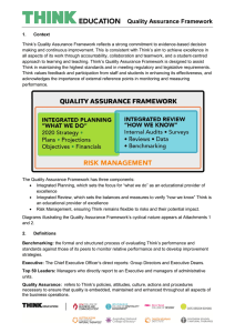 Quality Assurance Framework