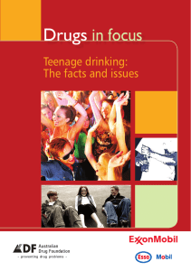 Teenage drinking: The facts and issues - DrugInfo
