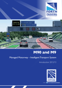 M9/M90 ITS leaflet - Transport Scotland