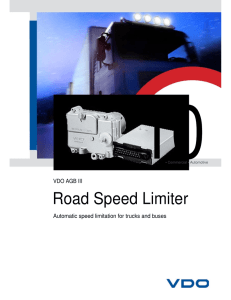 Road Speed Limiter - AIRCO